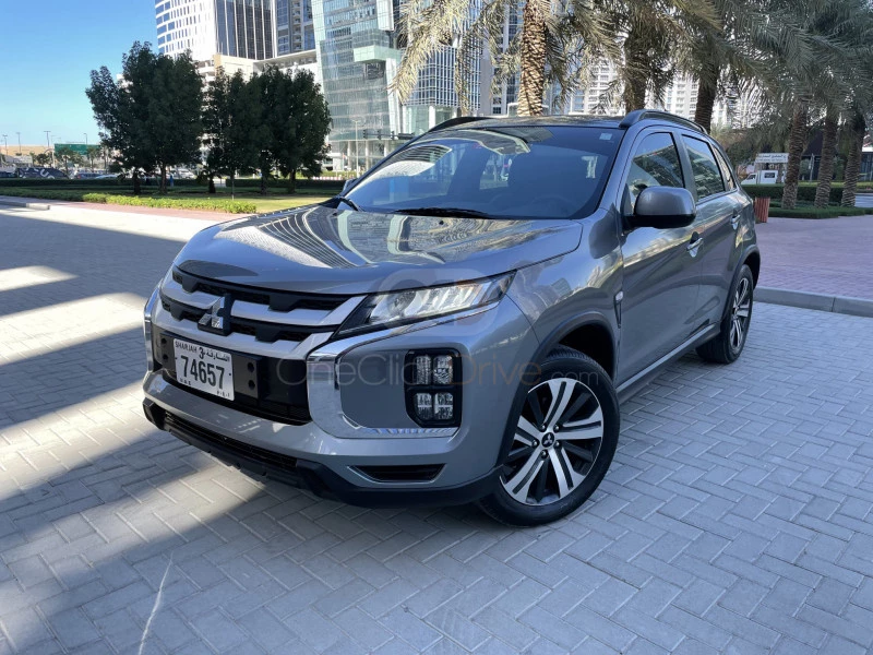 Koyu gri Mitsubishi ASX 2020 for rent in Dubai 1